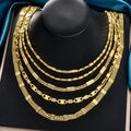 Gold Plated Chain Necklace — Swuffy