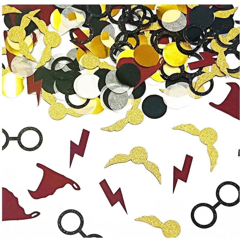 Wizard Table Confetti Halloween Party — Swuffy