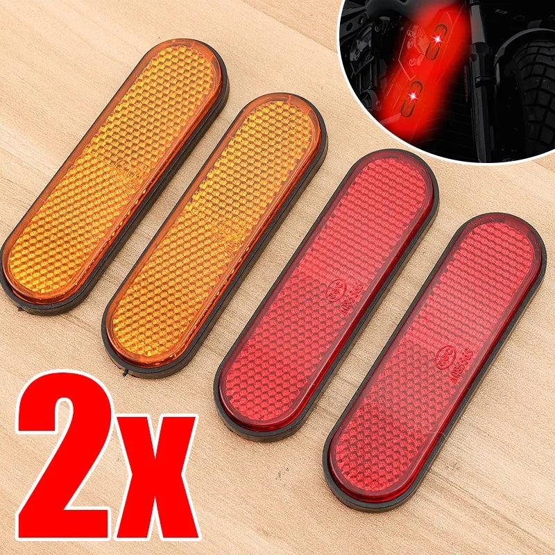Motorcycle Safety Reflector Sticker Bike — Swuffy