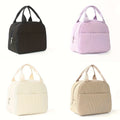 Solid Corduroy Insulated Lunch Bag — Swuffy