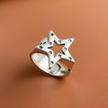 Sterling Silver Rings Couple Minimalist — Swuffy