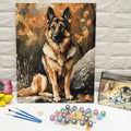 Painting By Numbers Dog Acrylic — Swuffy