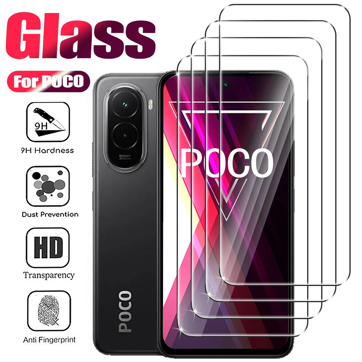 Tempered Glass Poco Pro Gt — Swuffy