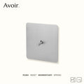Avoir Silver Metal Panels Spring — Swuffy