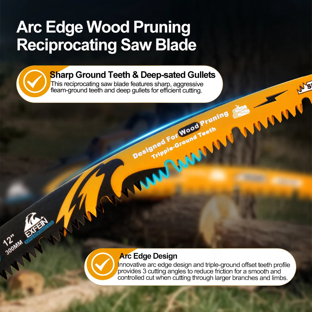 Teeth Reciprocating Saw Blade Pruning — Swuffy