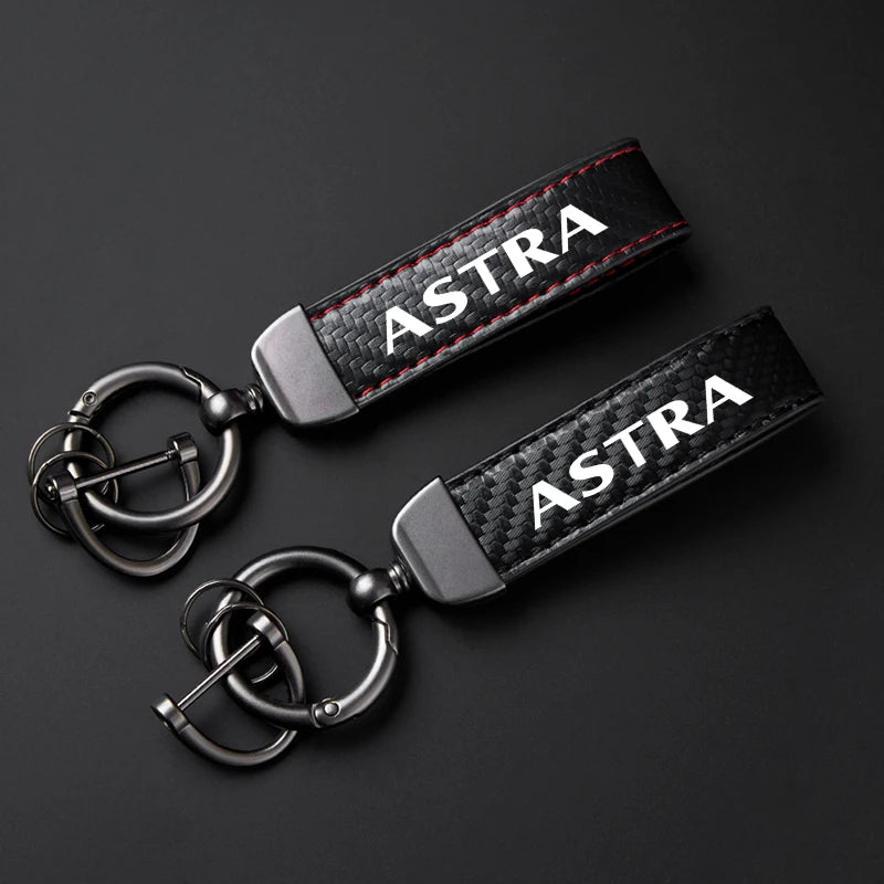 Car Leather Keychain Keyring Opel — Swuffy