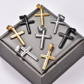 Classic Stainless Steel Cross Pendant — Swuffy