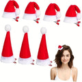 Christmas Xmas Hat Hair Clips — Swuffy