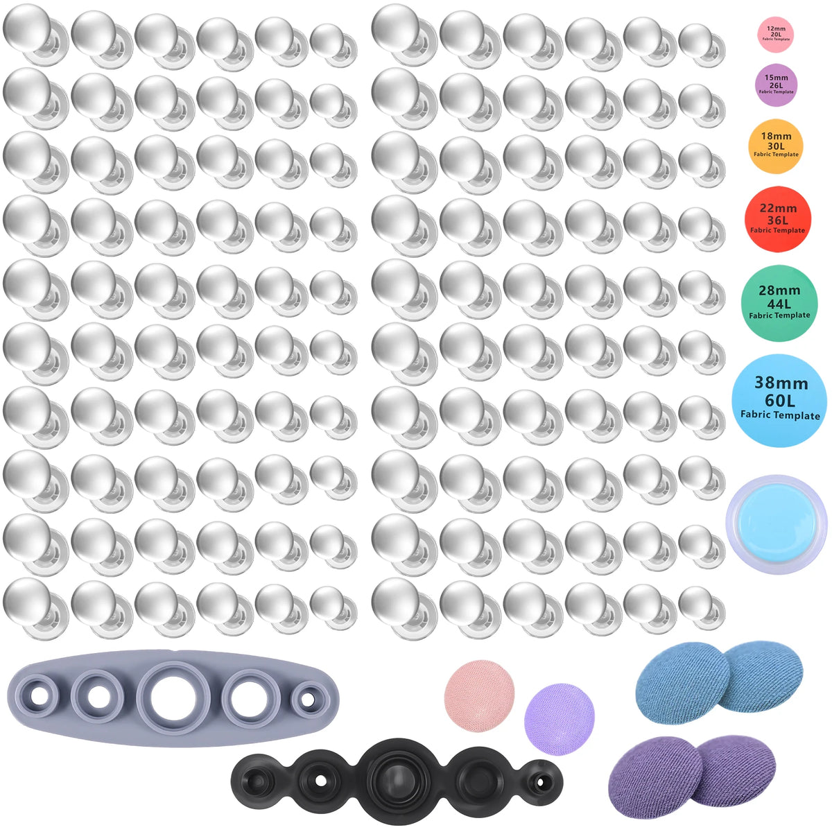 Cover Button Kit Tool Size — Swuffy