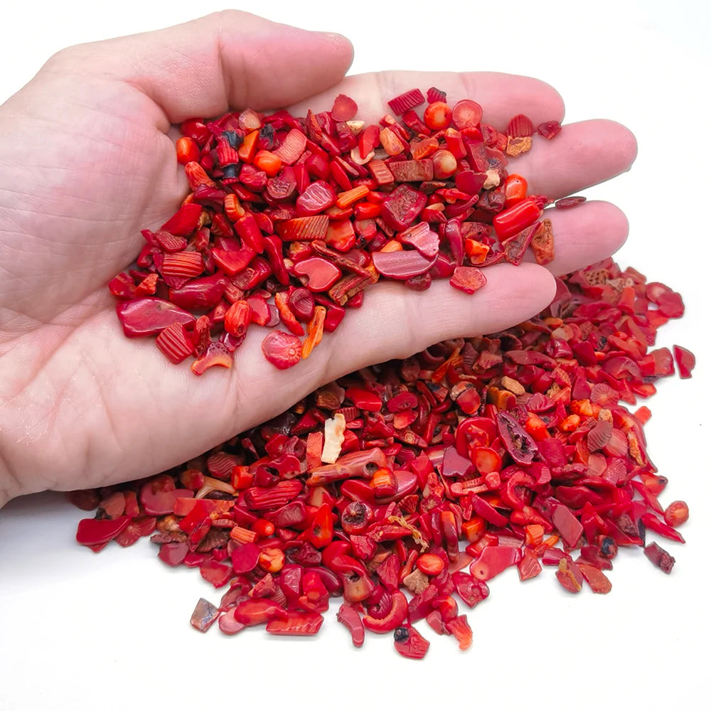 Red Coral Natural Quartz Crystal — Swuffy