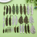 Vintage Feather Charms Alloy Leaf — Swuffy