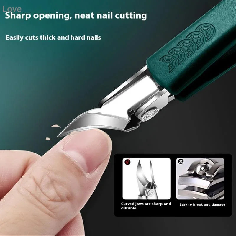 Slanted Pointed Nail Clippers Anti — Swuffy