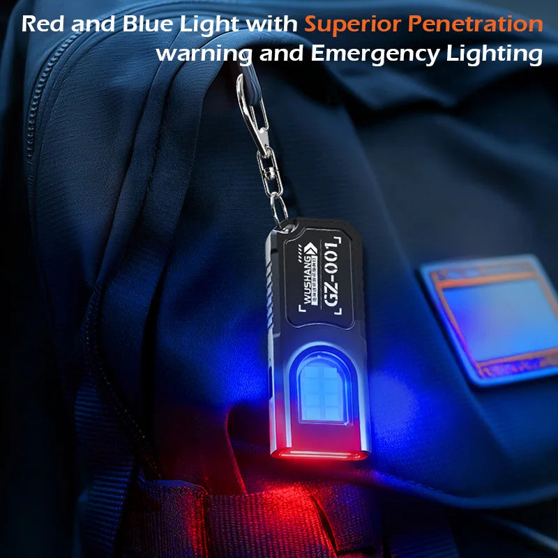 Keyring Flashlight Intensity Light Rechargeable — Swuffy