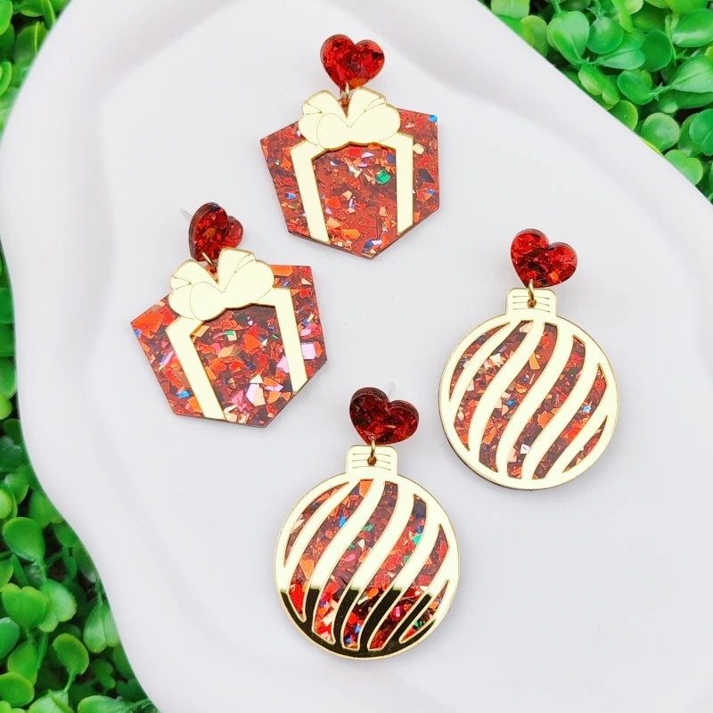 Kuguys Christmas Gift Box Earrings — Swuffy