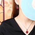 Quaint Natural Carnelian Rings Enamel — Swuffy