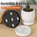 Round Flower Pot Trays Wheels — Swuffy