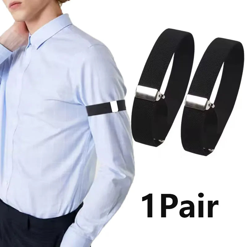 Adjustable Shirt Sleeve Garters Elastic — Swuffy