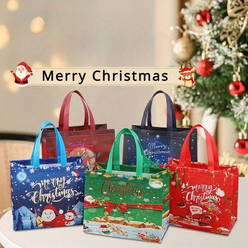 Christmas Gift Bags Handles Random — Swuffy