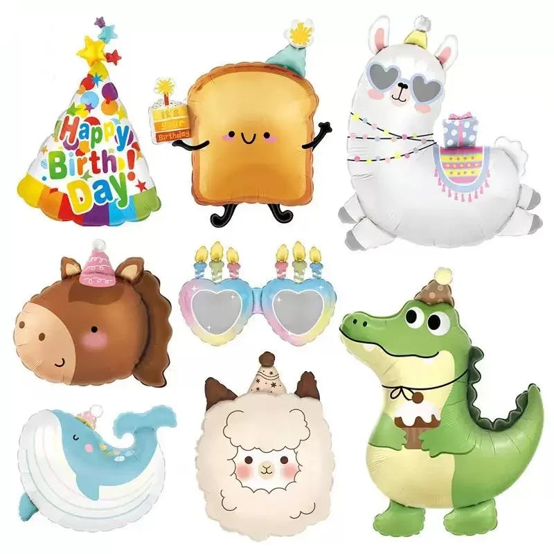 Animal Aluminum Film Balloon Birthday — Swuffy