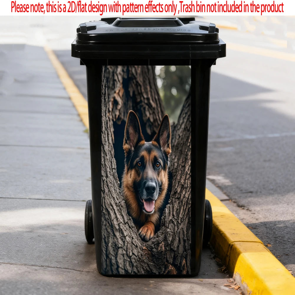 Tree Hole Dog Design Animal — Swuffy