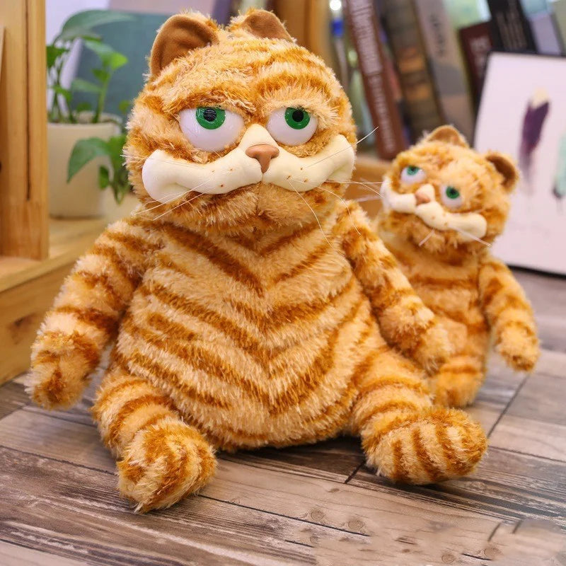 Fat Orange Plush Cat Stuffed — Swuffy