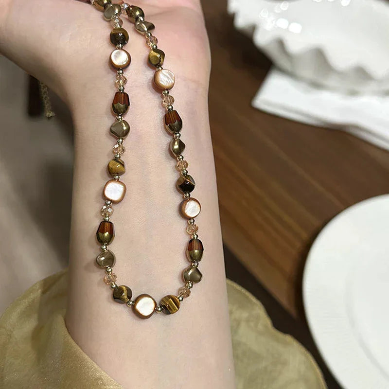 Vintage Brown Natural Tiger Eye — Swuffy