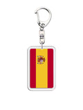 Spain Flag Keychain Acrylic Pendant — Swuffy
