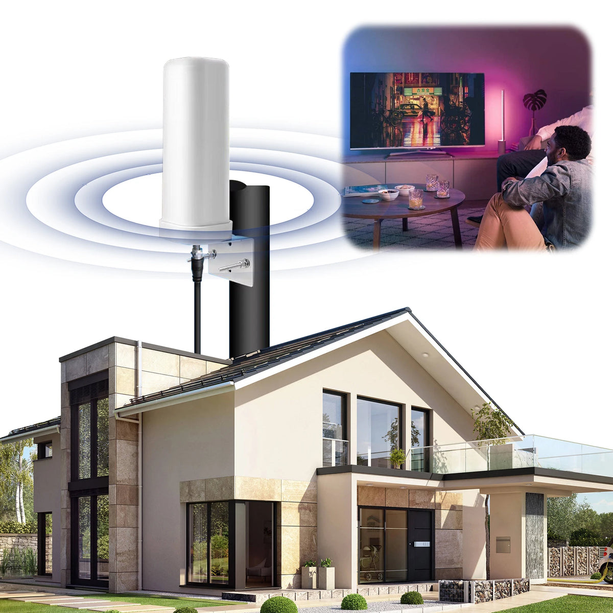 Miles Outdoor Digital Tv Antenna — Swuffy