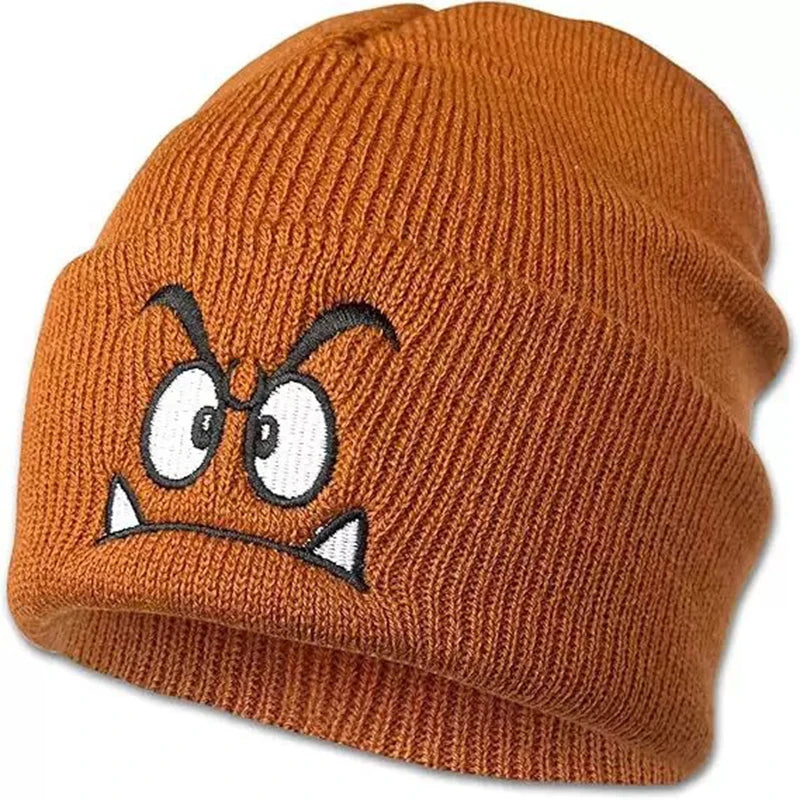 Funny Cartoon Knitted Hat Bean — Swuffy