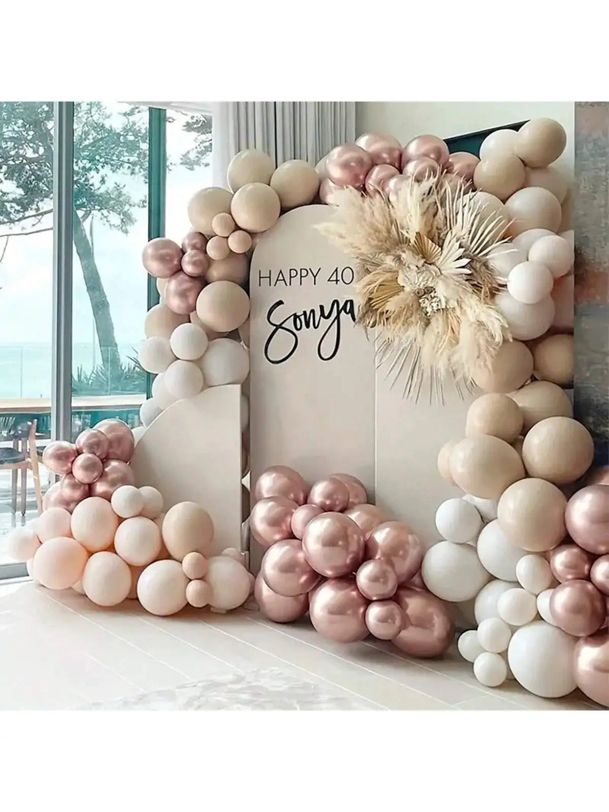 White Metal Rose Gold Combination — Swuffy