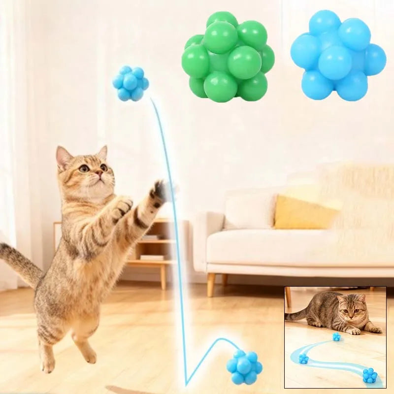 Cat Chew Toy Bouncy Ball — Swuffy