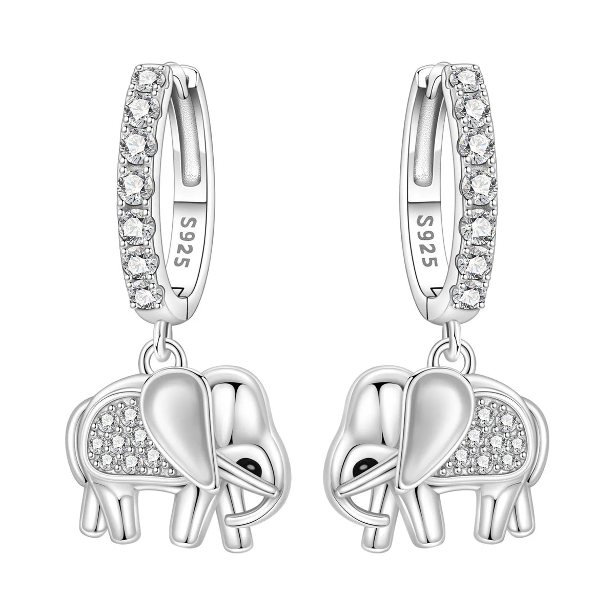 Orstarry Sterling Silver Elephant Animal — Swuffy