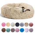 Nuvora Round Large Dog Bed Winter Warm Plush — Nuvora