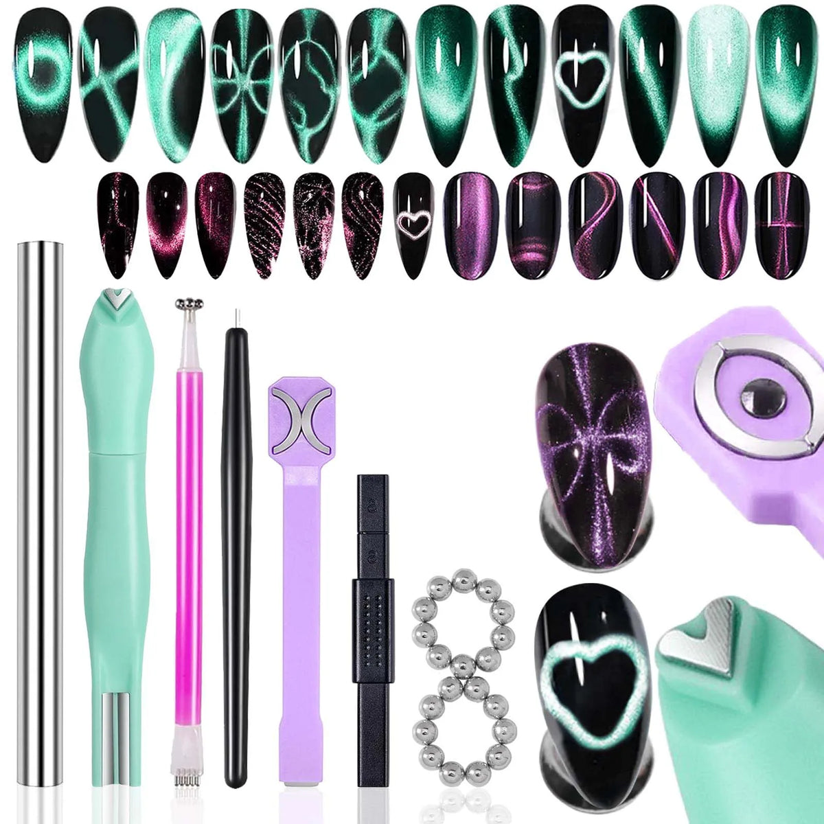 Nails Cat Eye Strong Magnet — Swuffy