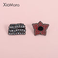 Mysterious Alphabet Enamel Pins Horrific — Swuffy