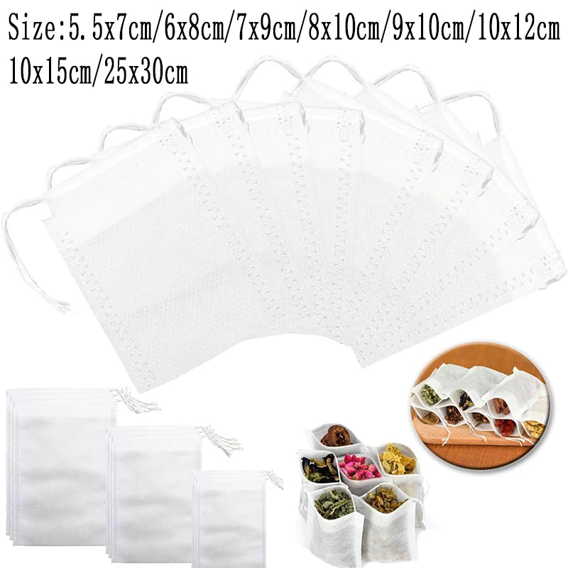 Disposable Tea Bags Non Woven — Swuffy
