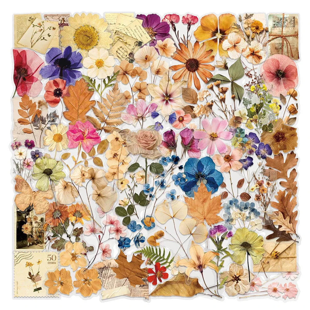 Retro Botanical Sticker Pack — Swuffy
