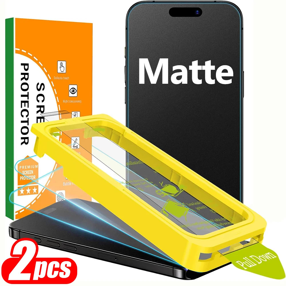 Matte Clear Tempered Glass Films — Swuffy