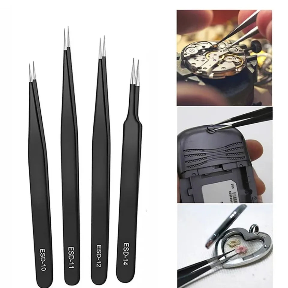 Precision Stainless Tweezers — Swuffy