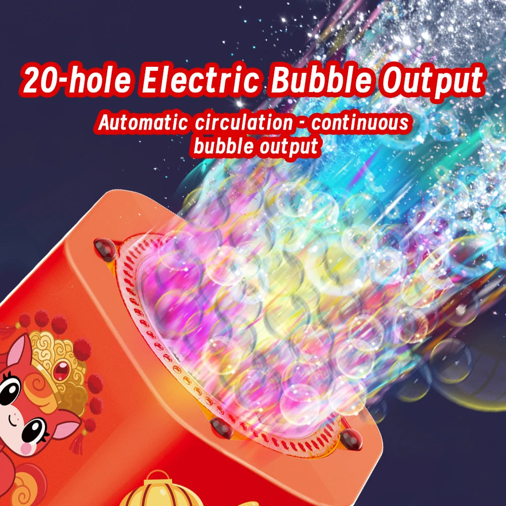 Firework Bubble Machine Holes Bubble — Swuffy