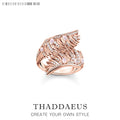 Rose Gold Phoenix Wing Ring — Swuffy