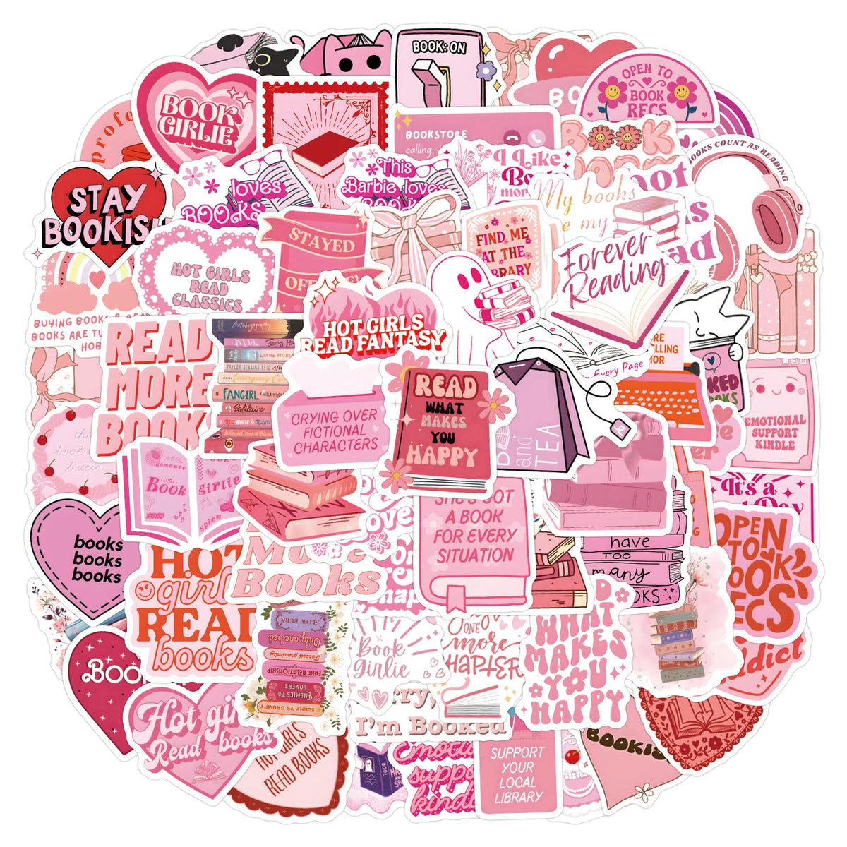 Pink Bookish Pink Nerd Fresh — Swuffy