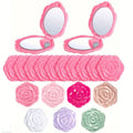 Foldable Rose Flower Makeup Mirror — Swuffy