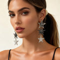 Sparkly Star Stud Earrings — Swuffy