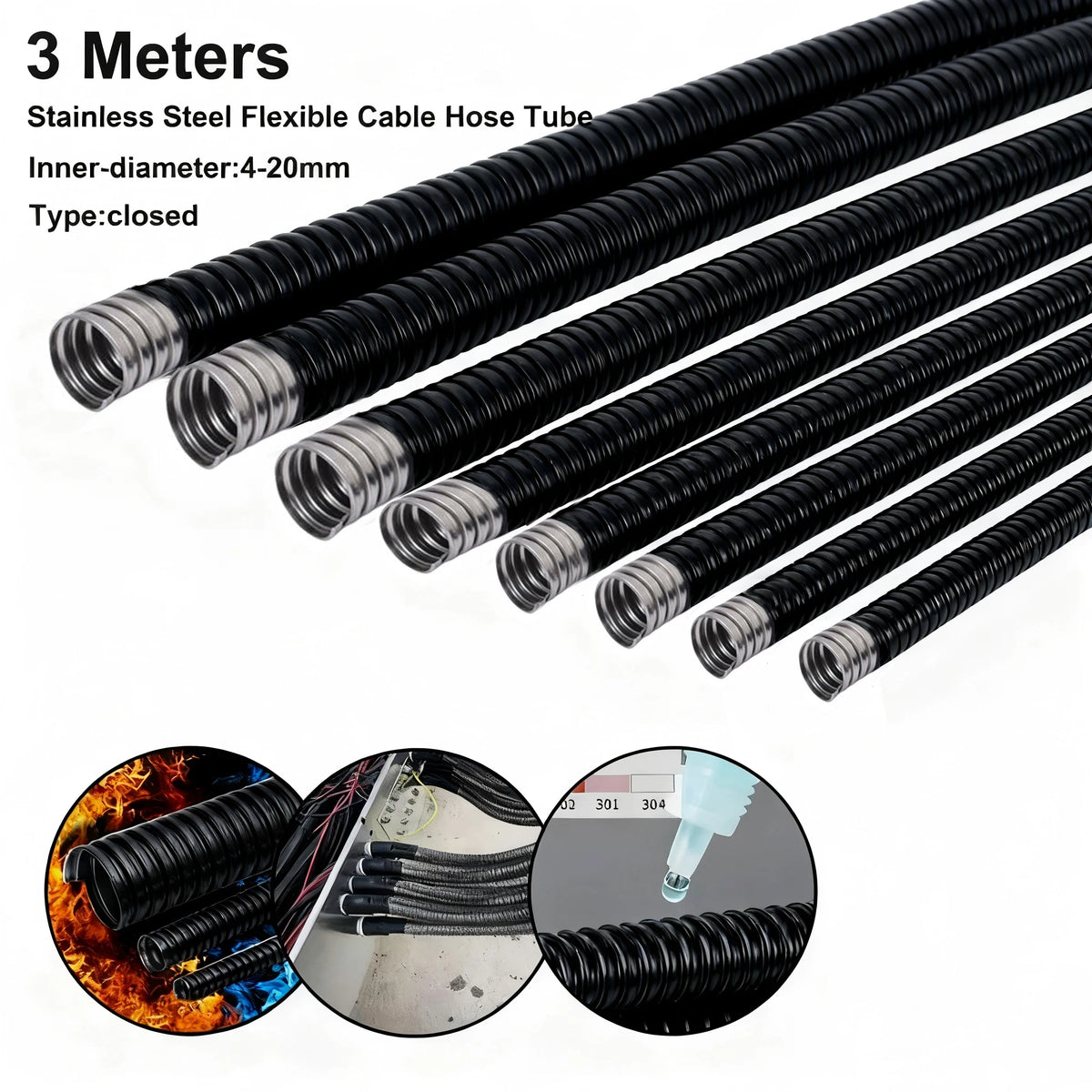 Flexible Metal Conduit Meters Liquid — Swuffy