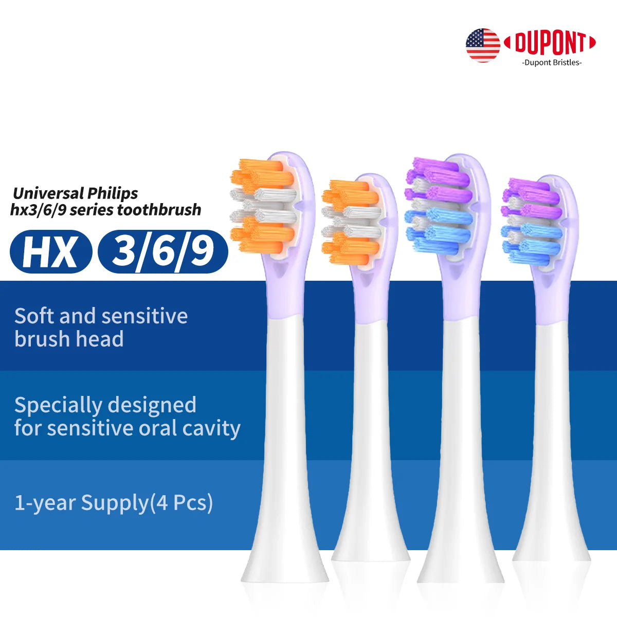 Electric Toothbrush Replacement Brush Head — Swuffy