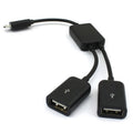 Dual Micro USB Otg Hub — Swuffy