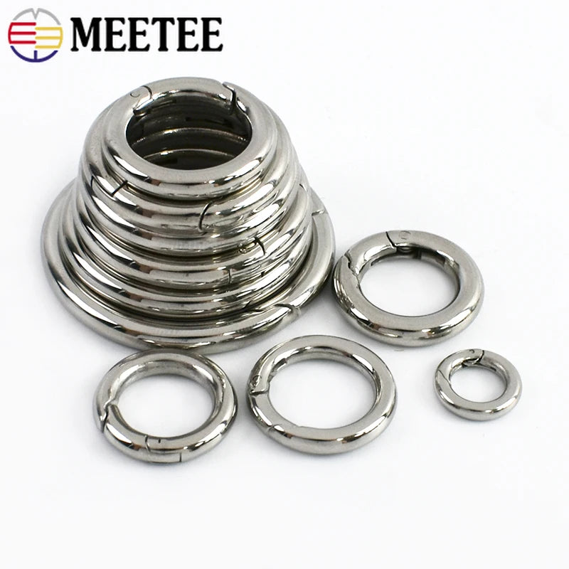 Meetee Stainless Steel Ring Buckle — Swuffy