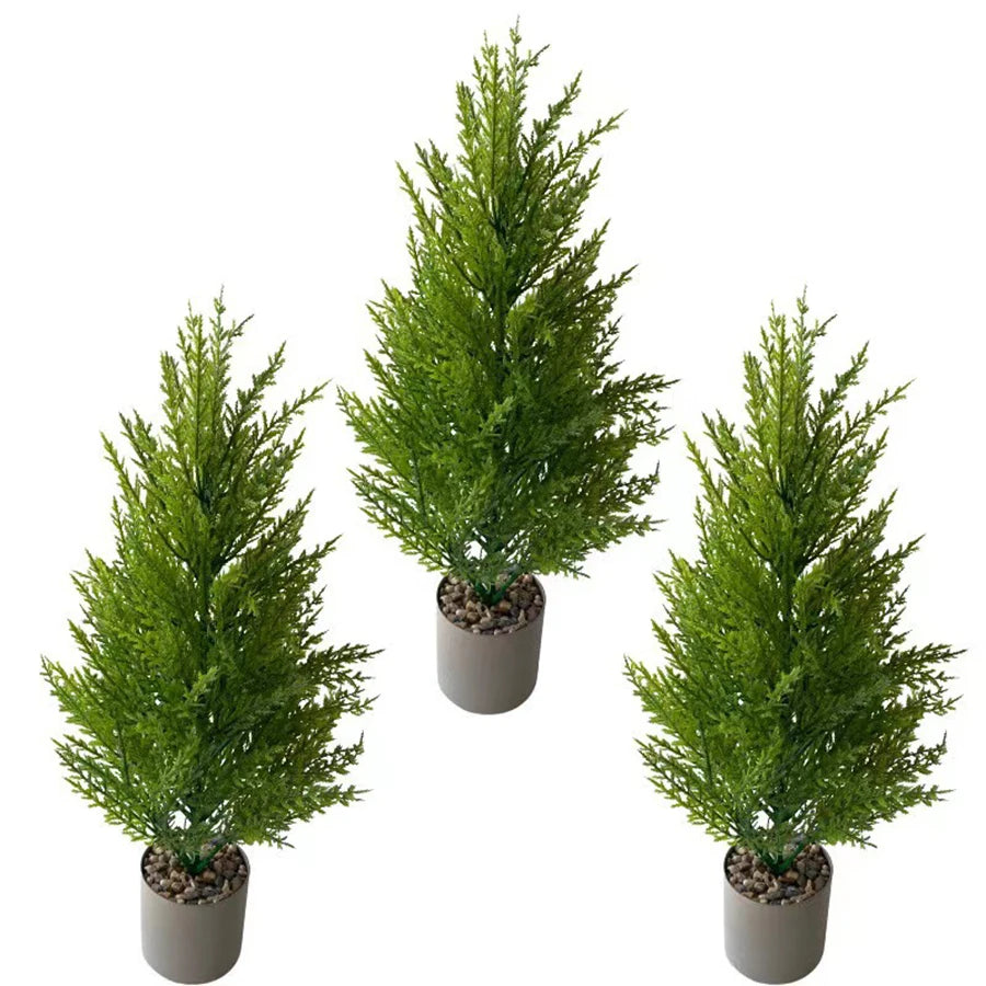 Green Artificial Small Pine Tree — Swuffy