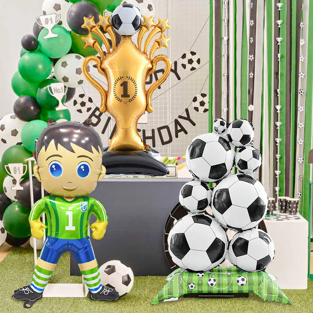 Football Party Balloon Goalkeeper Football — Swuffy